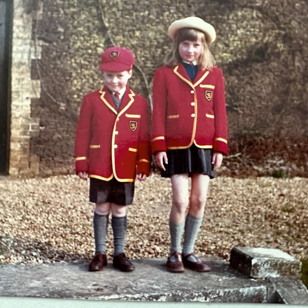 Charles Spencer und Prinzessin Diana, 1972