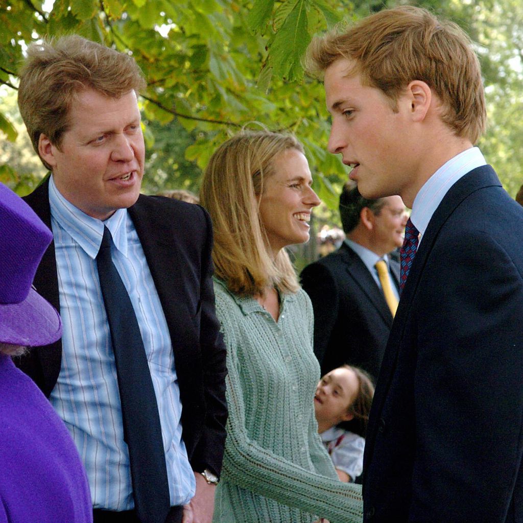 Charles Spencer und sein Neffe Prinz William, 1997