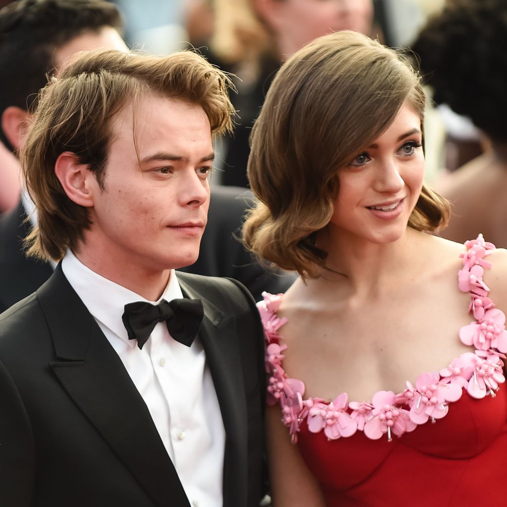 Charlie Heaton und Natalia Dyer bei einem Event in Los Angeles 2017