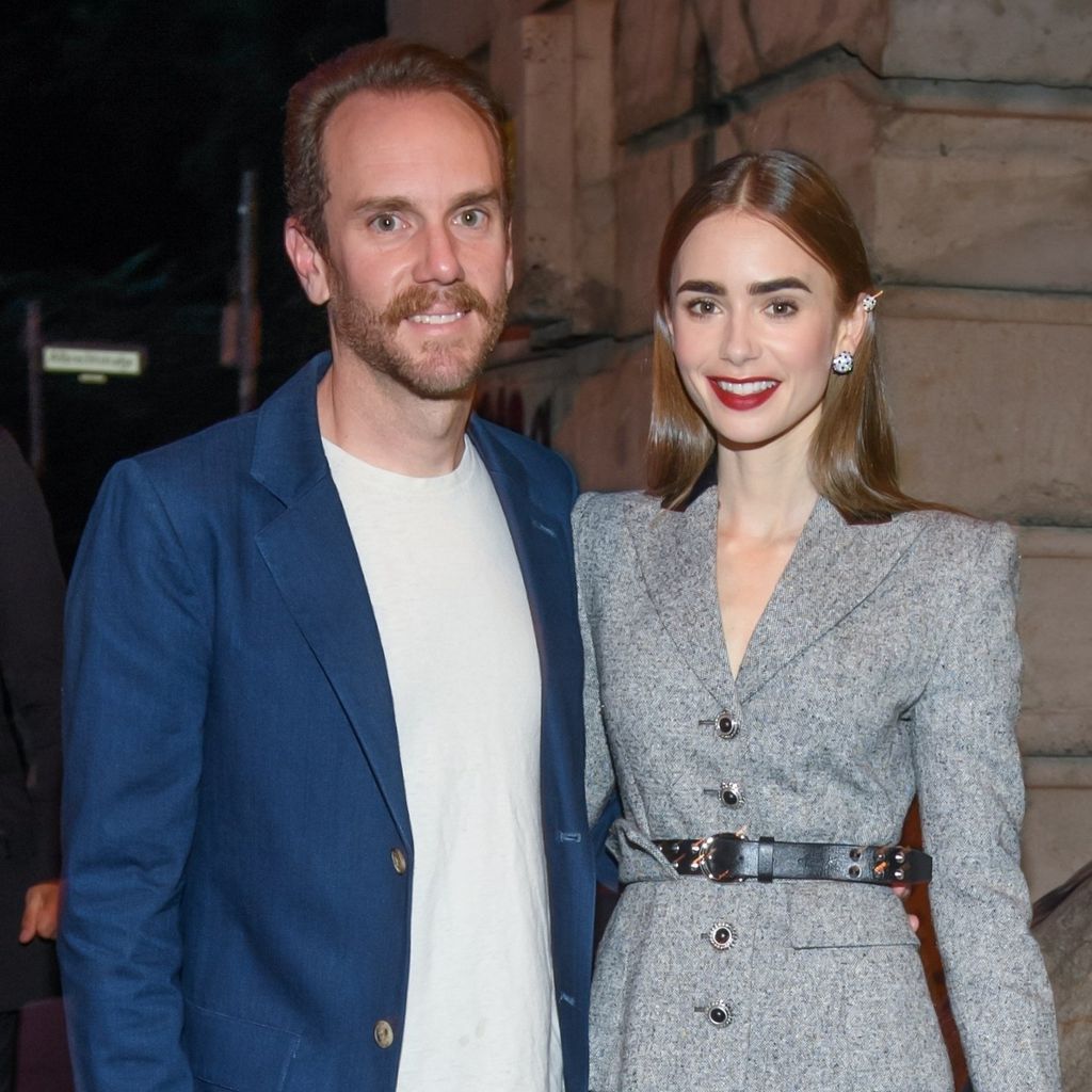 Charlie McDowell und Lily Collins in Berlin