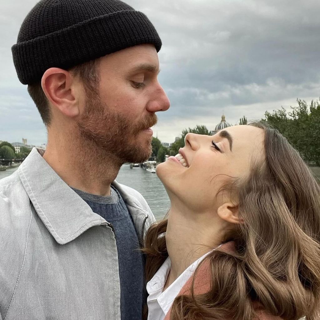 Charlie McDowell und Lily Collins, Ehepaar