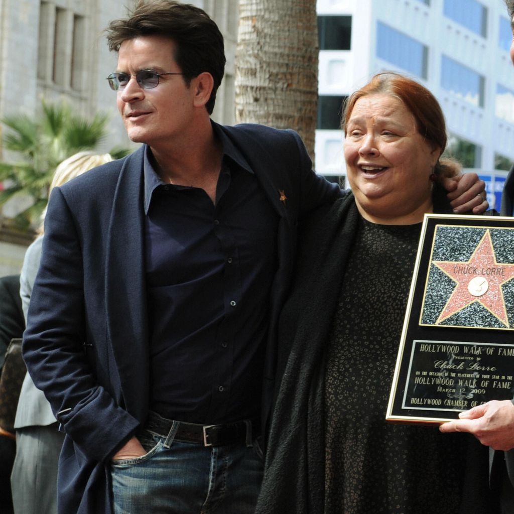 Charlie Sheen und Conchata Ferrell bei einem Event in Hollywood im März 2009