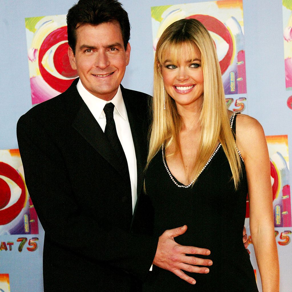 Charlie Sheen und Denise Richards im November 2003