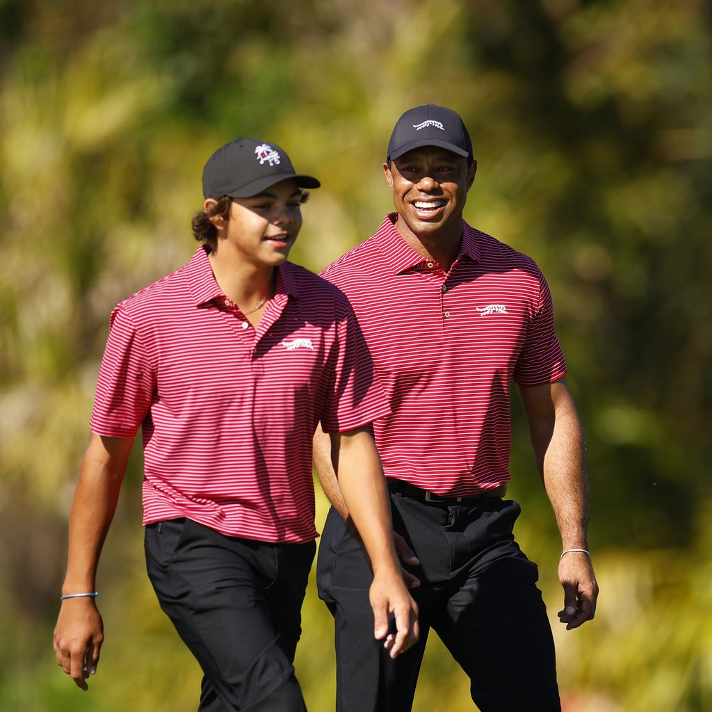 Charlie und Tiger Woods, Dezember 2024