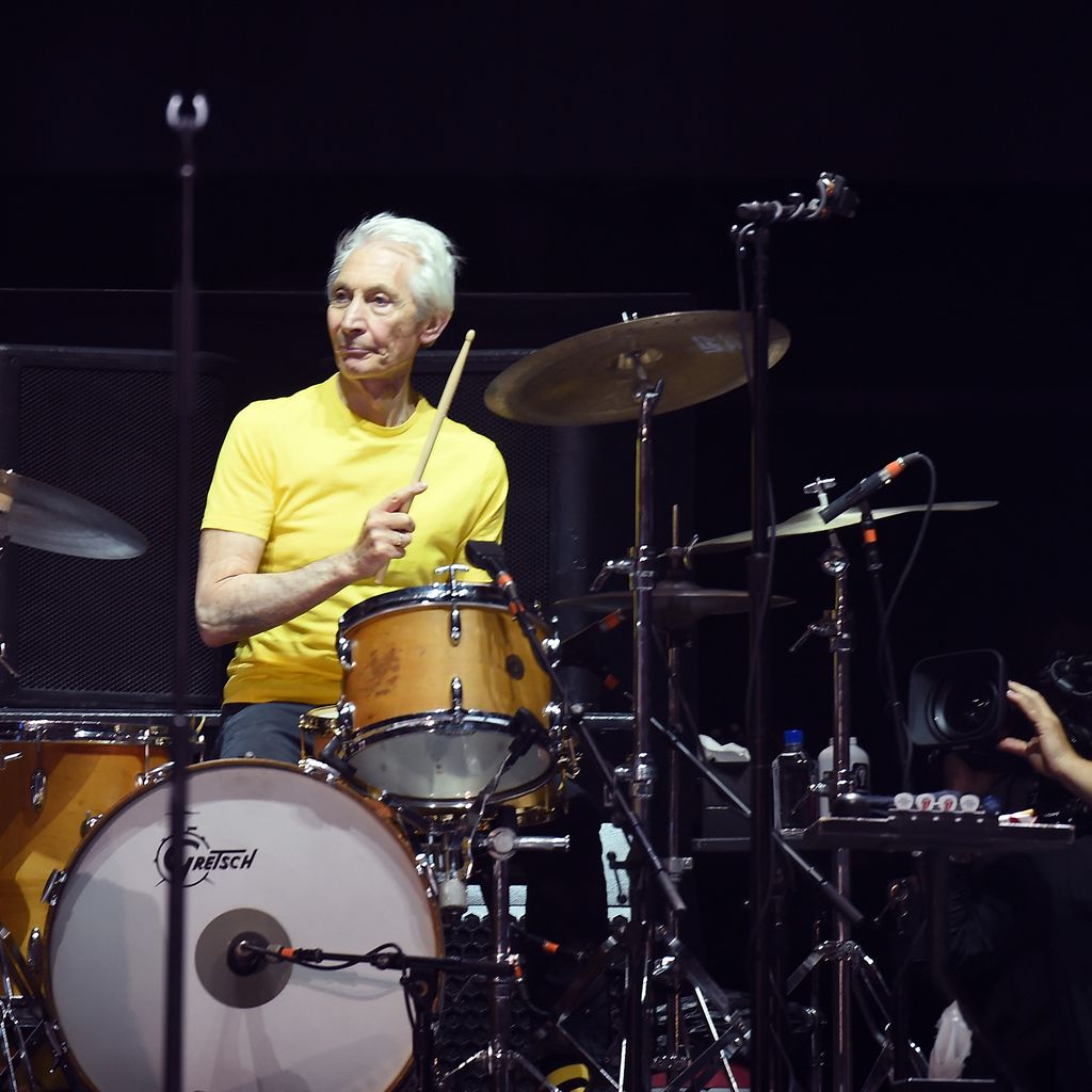 Charlie Watts, Schlagzeuger der Rolling Stones