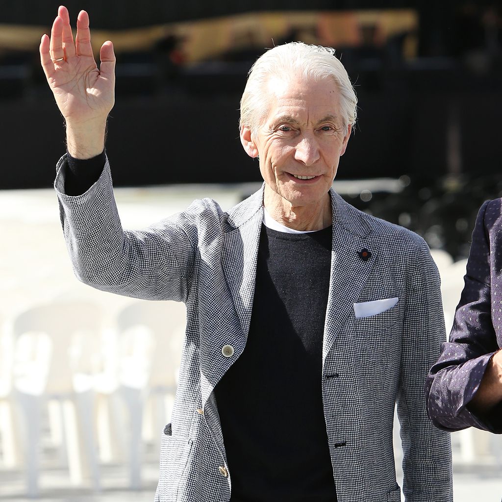 Charlie Watts bei einer Tour in Australien im Oktober 2014