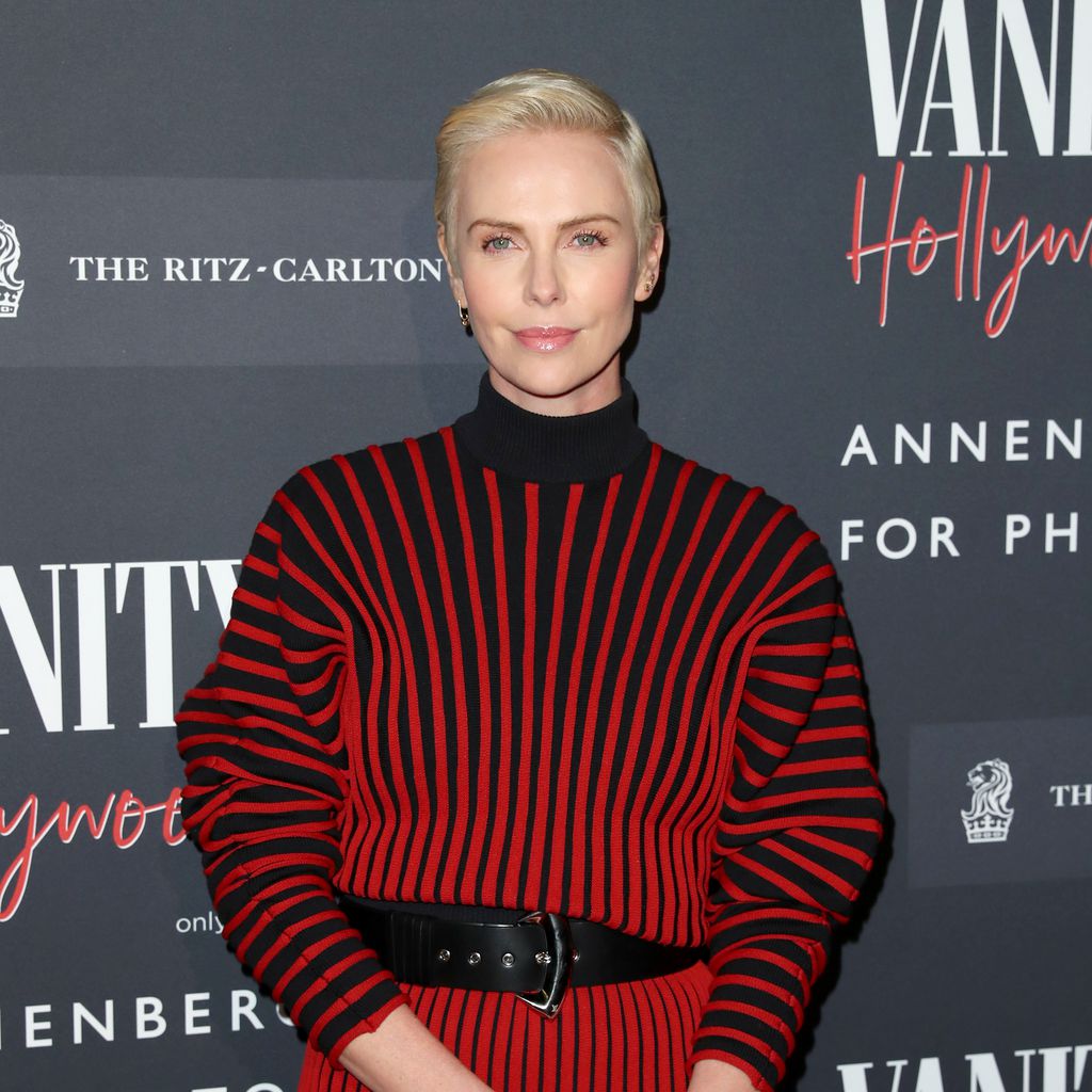 Charlize Theron bei einer Vanity-Fair-Party, 2020