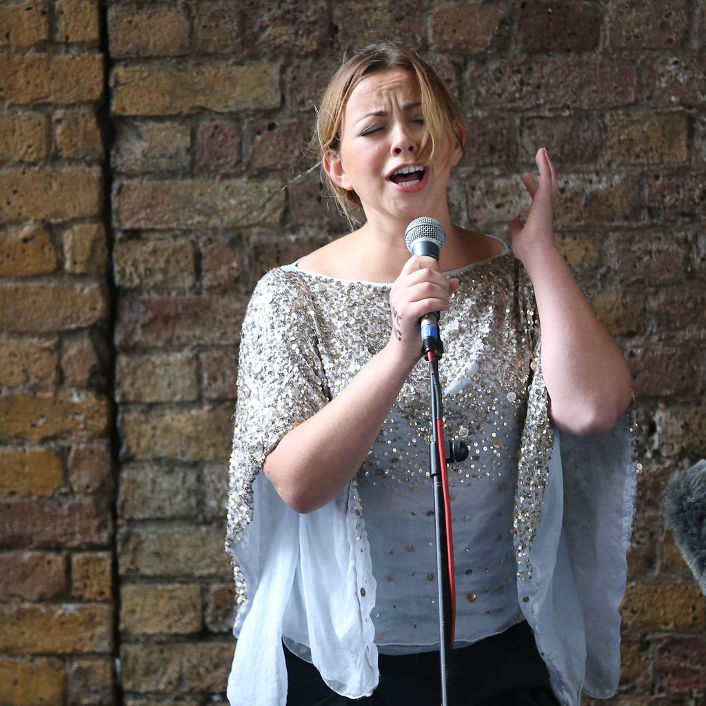 Charlotte Church bei einer Performance in London 2015