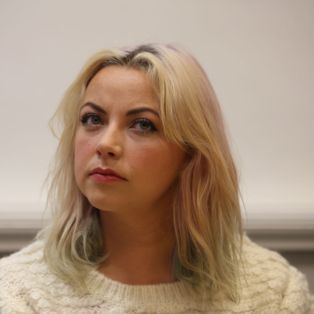 Charlotte Church bei einer Pressekonferenz 2015 in Manchester