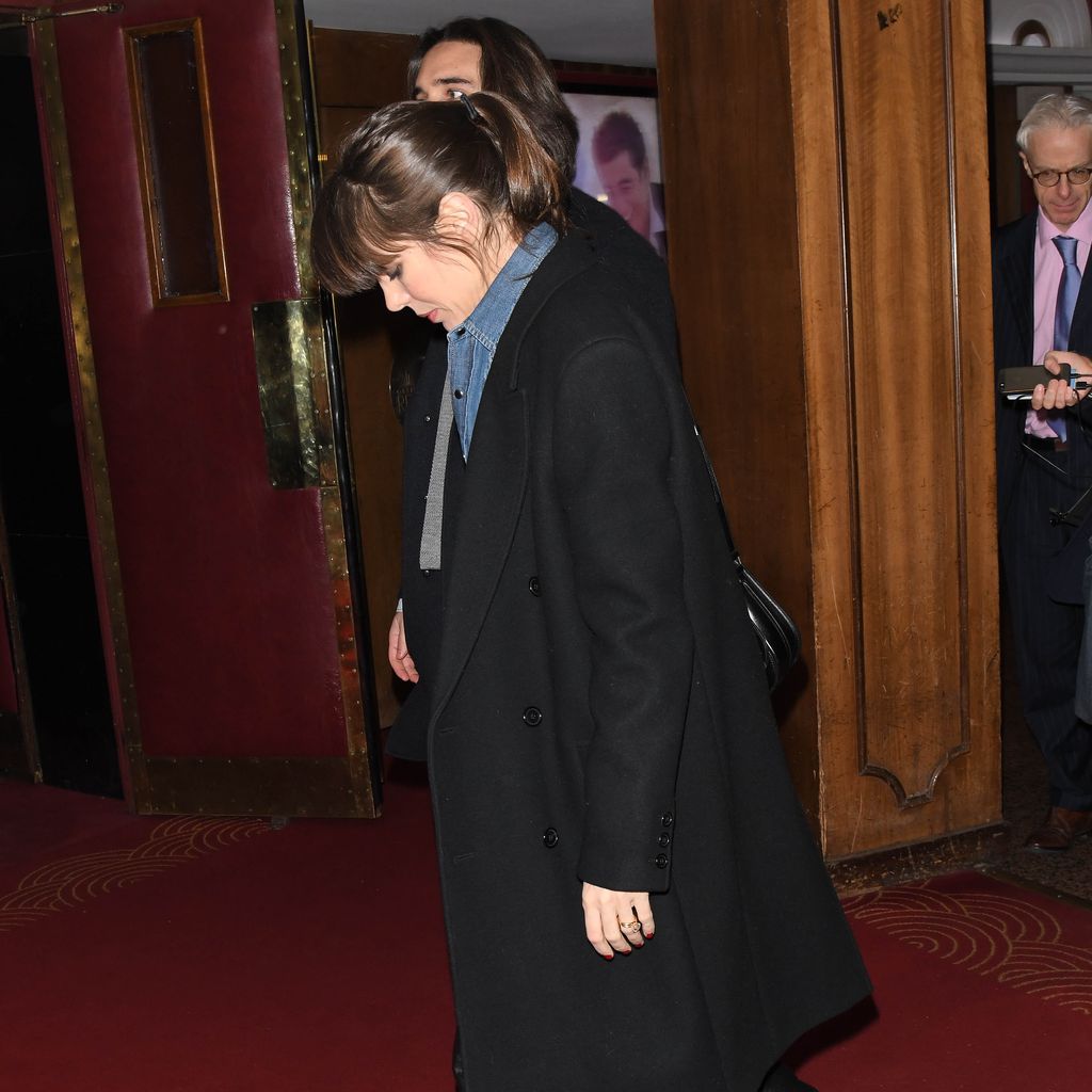 Charlotte Casiraghi schaut Dimitri Rassam in Paris