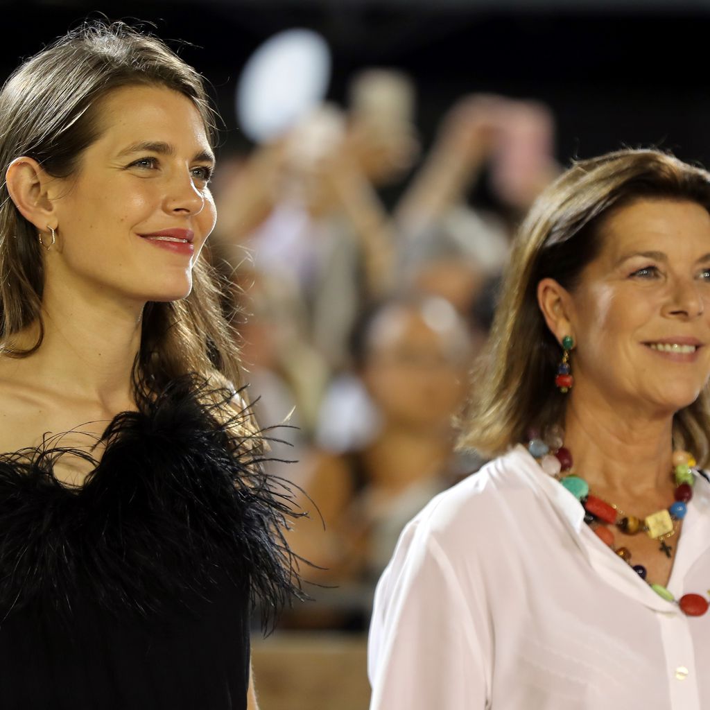 Charlotte Casiraghi und ihre Mutter Prinzessin Caroline von Hannover