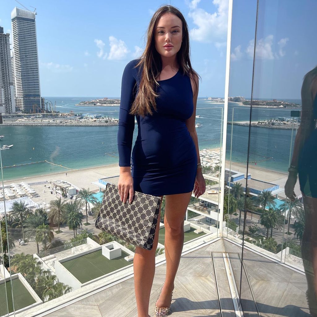 Charlotte Crosby in Dubai, November 2023
