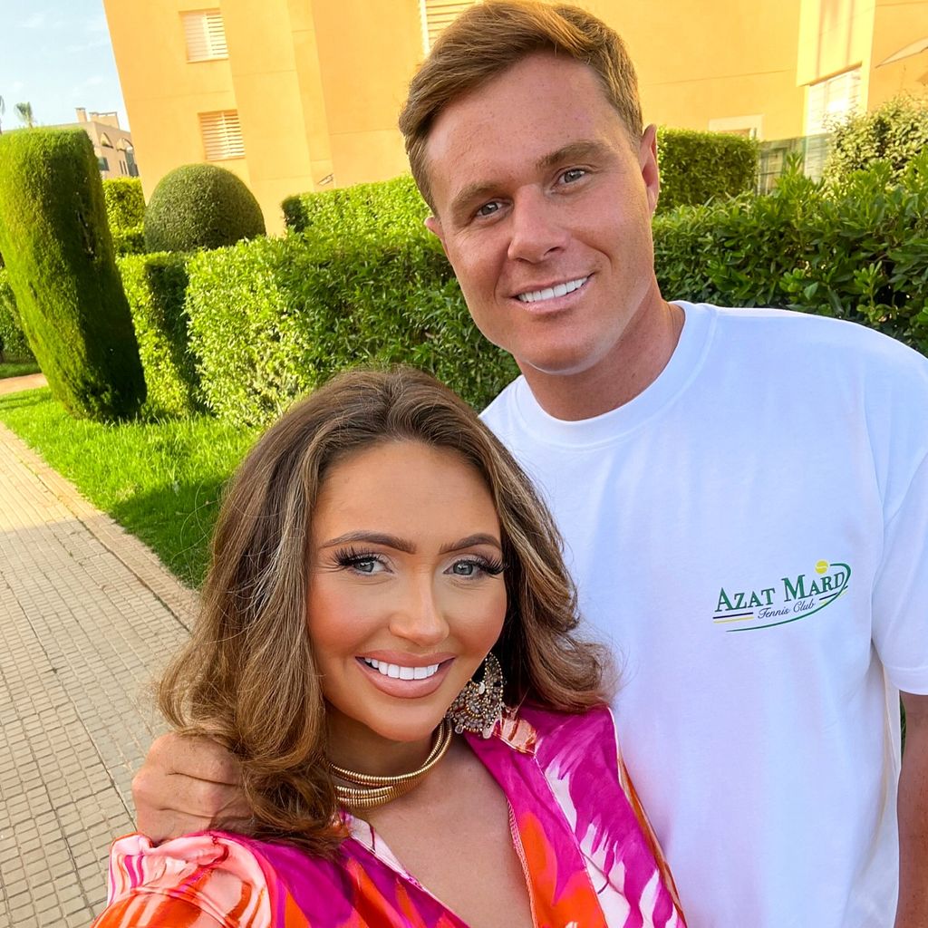 Charlotte Dawson mit ihrem Verlobten Matt Sarsfield