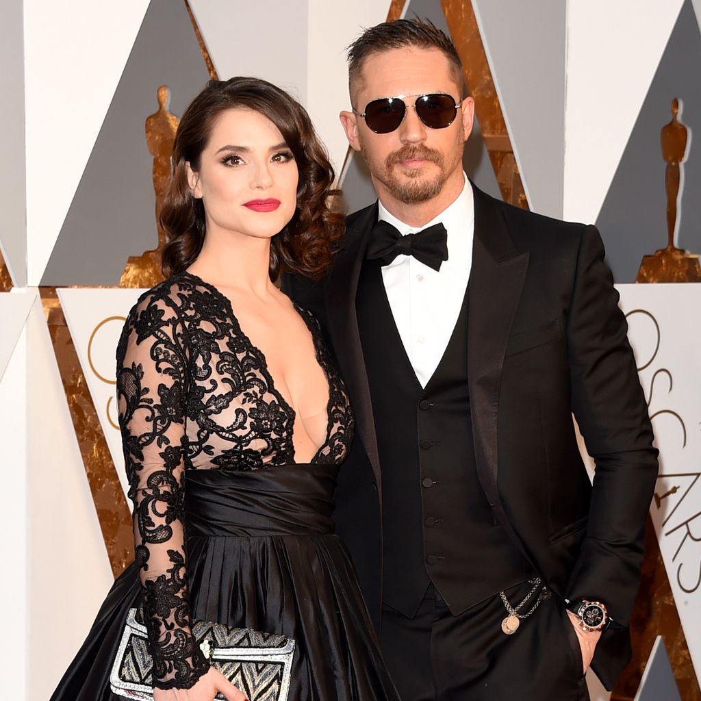 Charlotte Riley und Tom Hardy im Februar 2016 bei der Oscarverleihung in Los Angeles