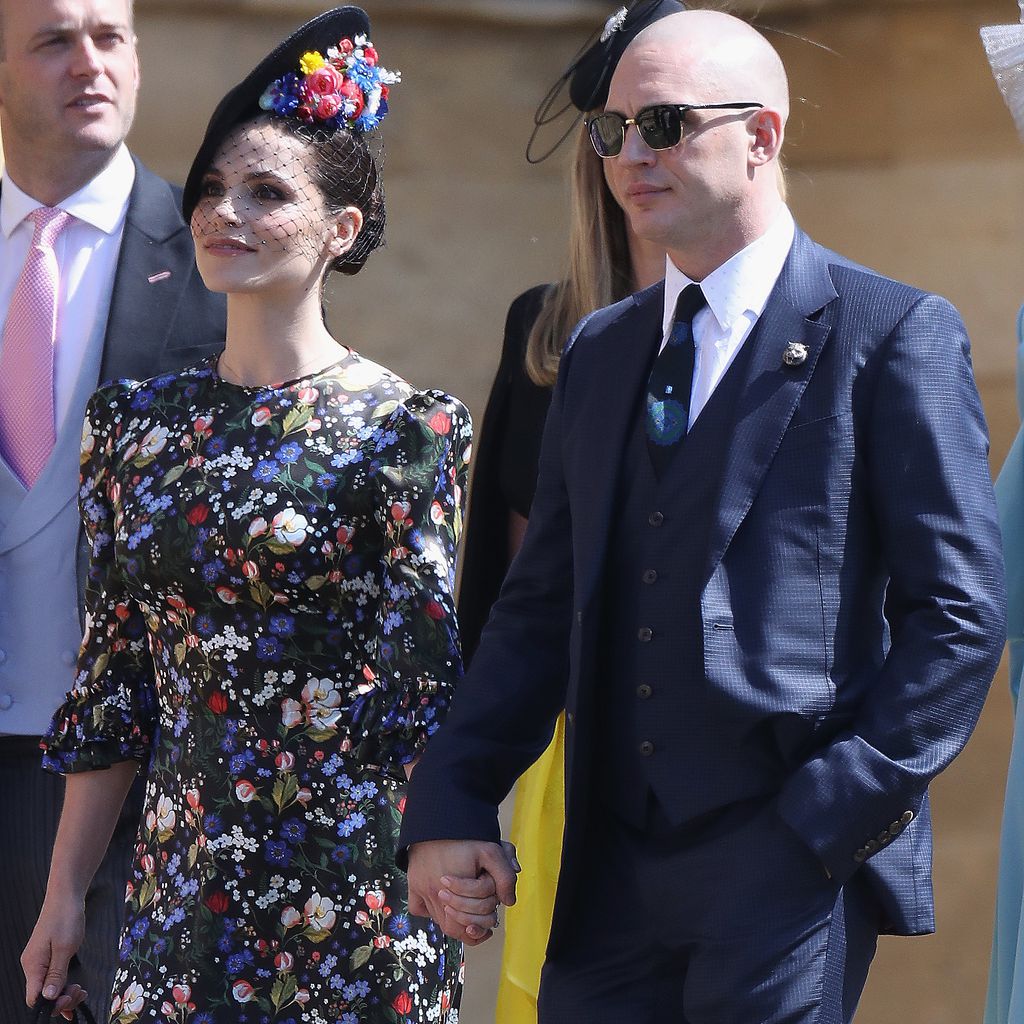 Charlotte Riley und Tom Hardy auf der Hochzeit von Prinz Harry
