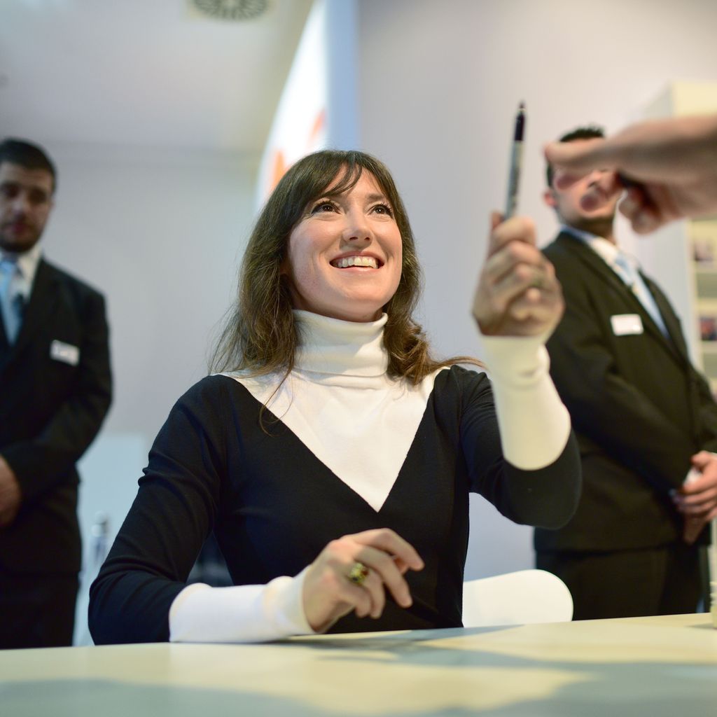 Charlotte Roche im Jahr 2015 auf der Frankfurter Buchmesse