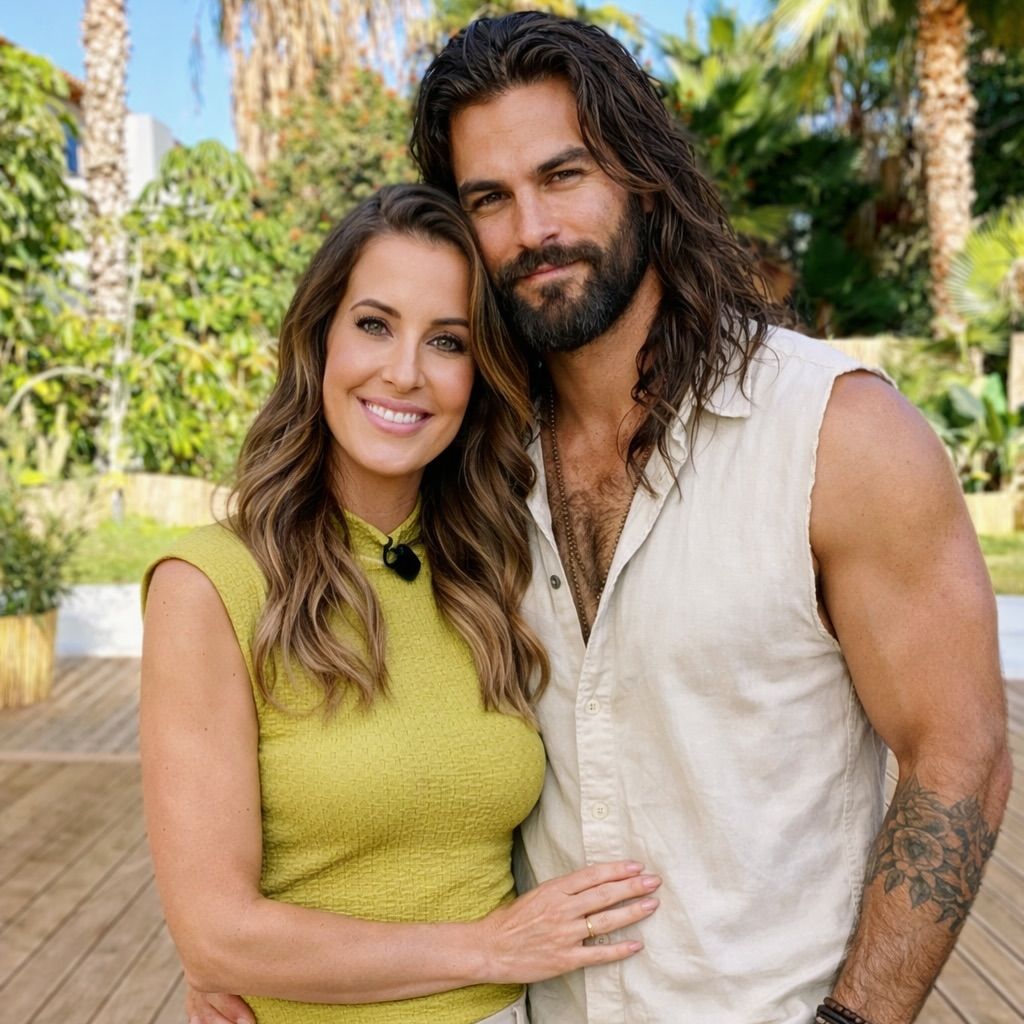 Charlotte Würdig mit ihrem KI-generierten Wunschpartner