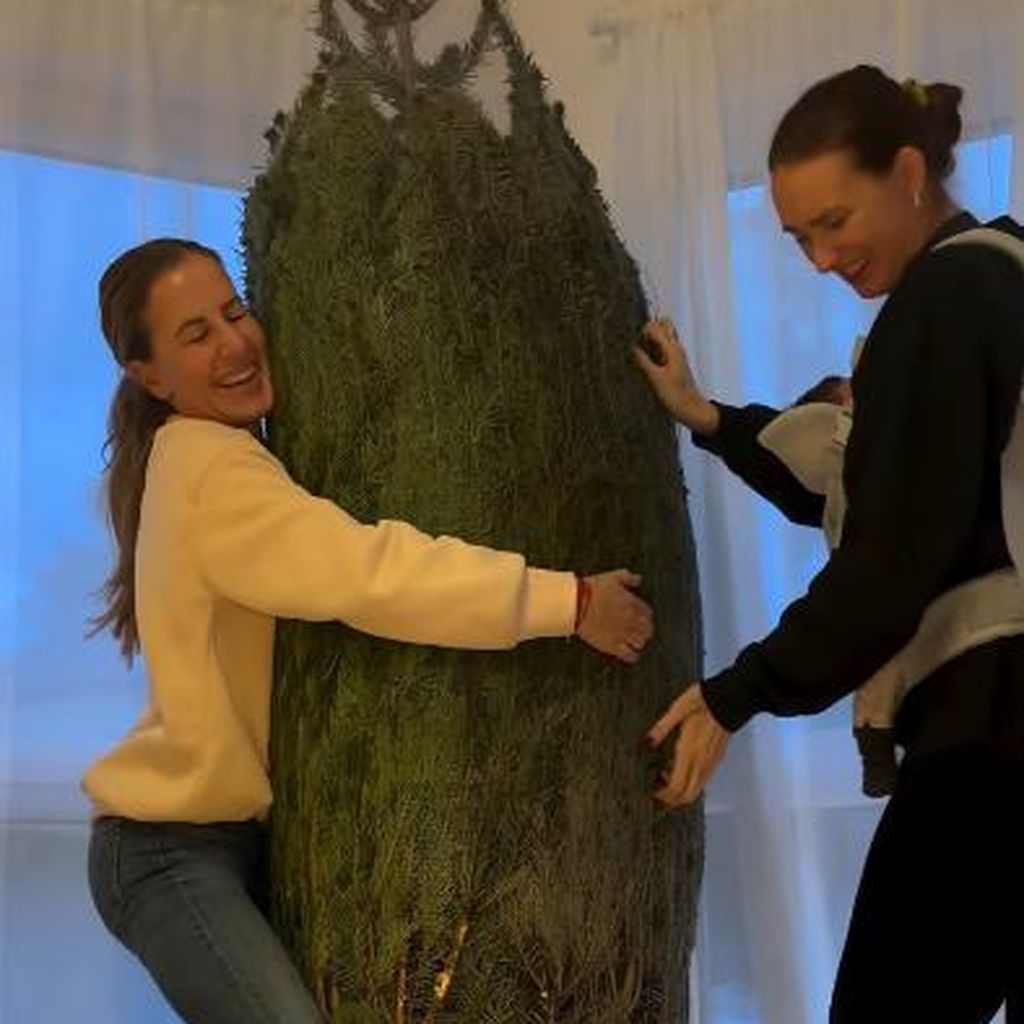 Charlotte Würdig und Georgina Stumpf im Dezember 2024
