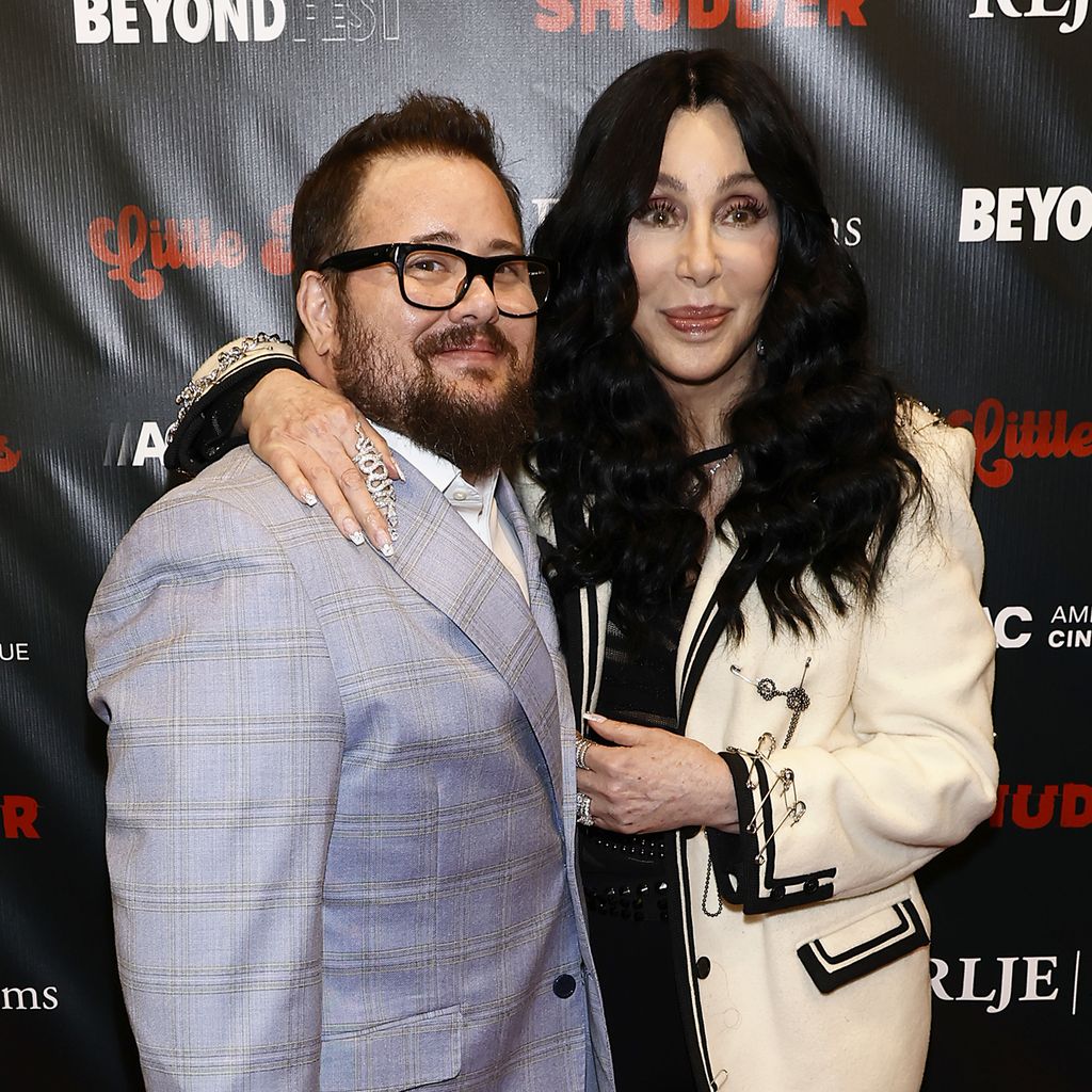 Chaz Bono und seine Mutter Cher im Oktober 2024 bei der "Little Bites"-Premiere