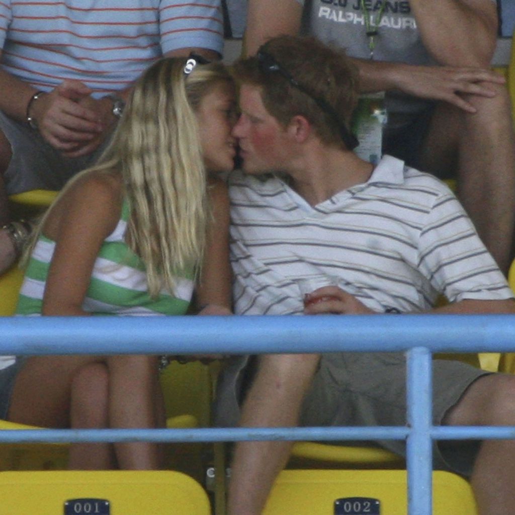 Chelsy Davy und Prinz Harry beim Cricket World Cup in Antigua im April 2007