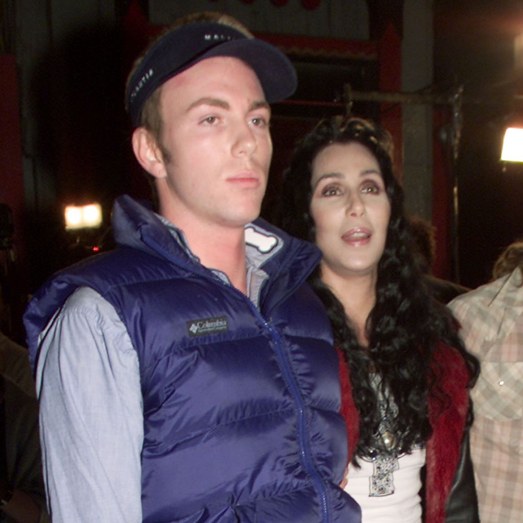 Cher mit ihrem Sohn Elijah Blue im Jahr 2001