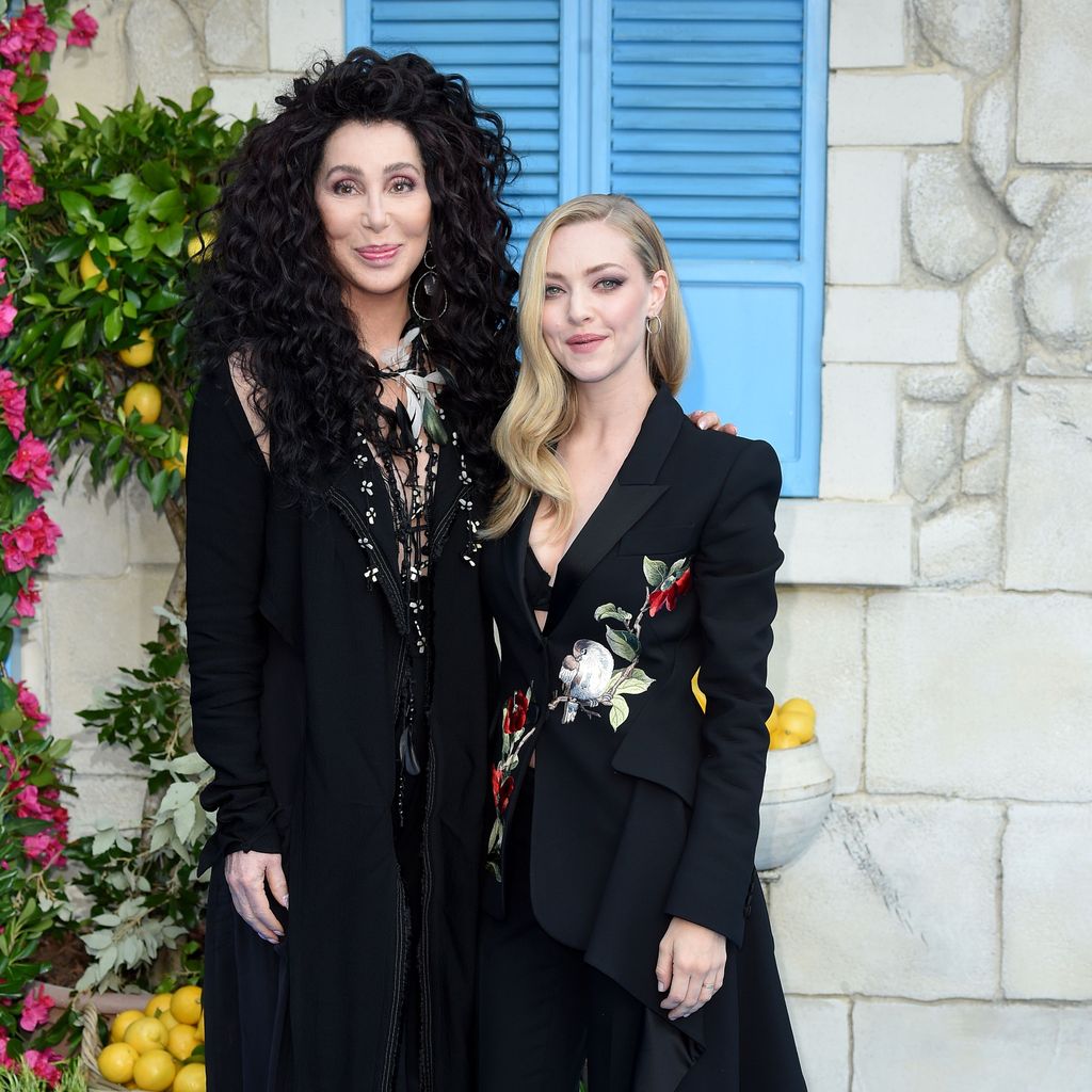 Cher und Amanda Seyfried, Premiere von "Mamma Mia! Here We Go Again"