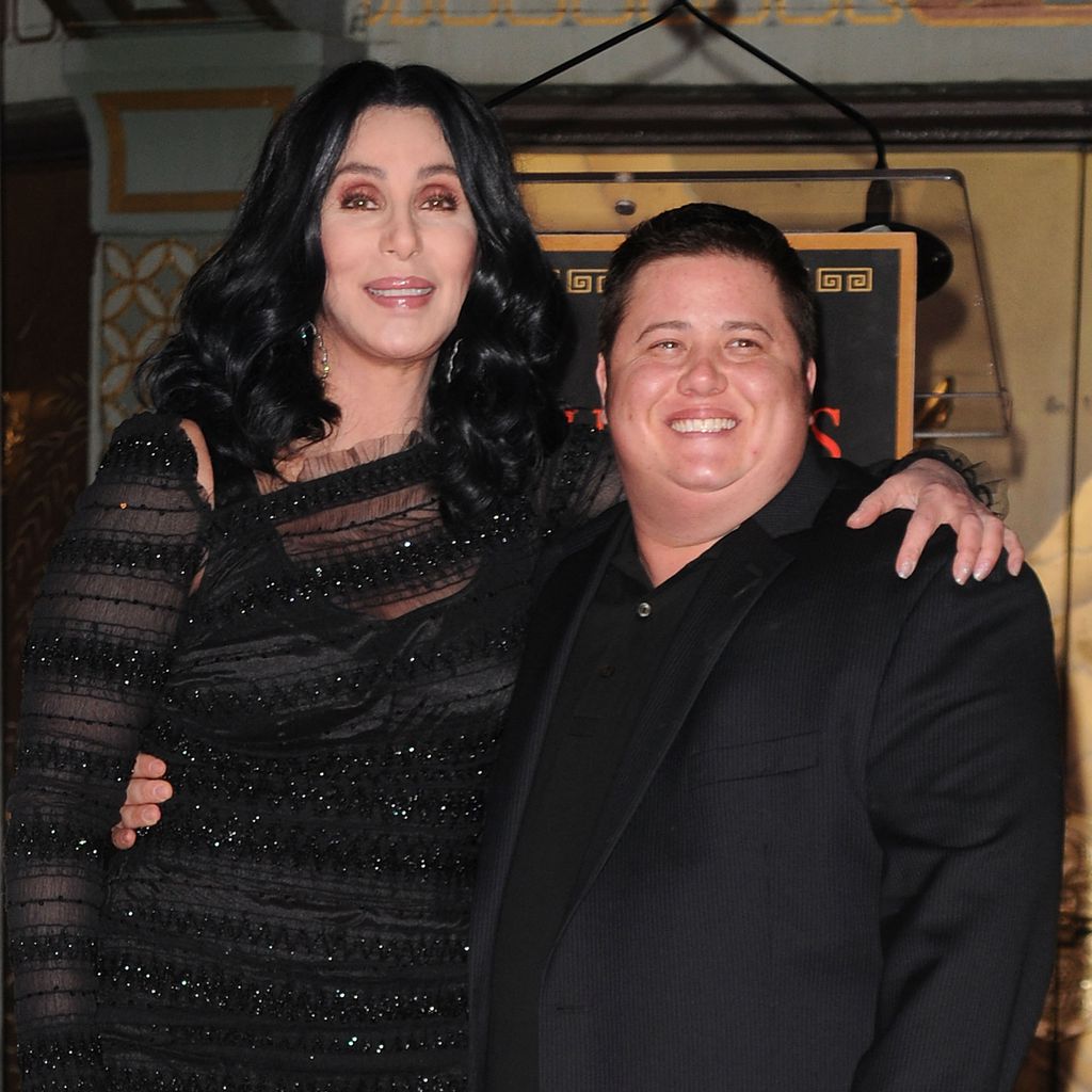 Cher und ihr Sohn Chaz Bono