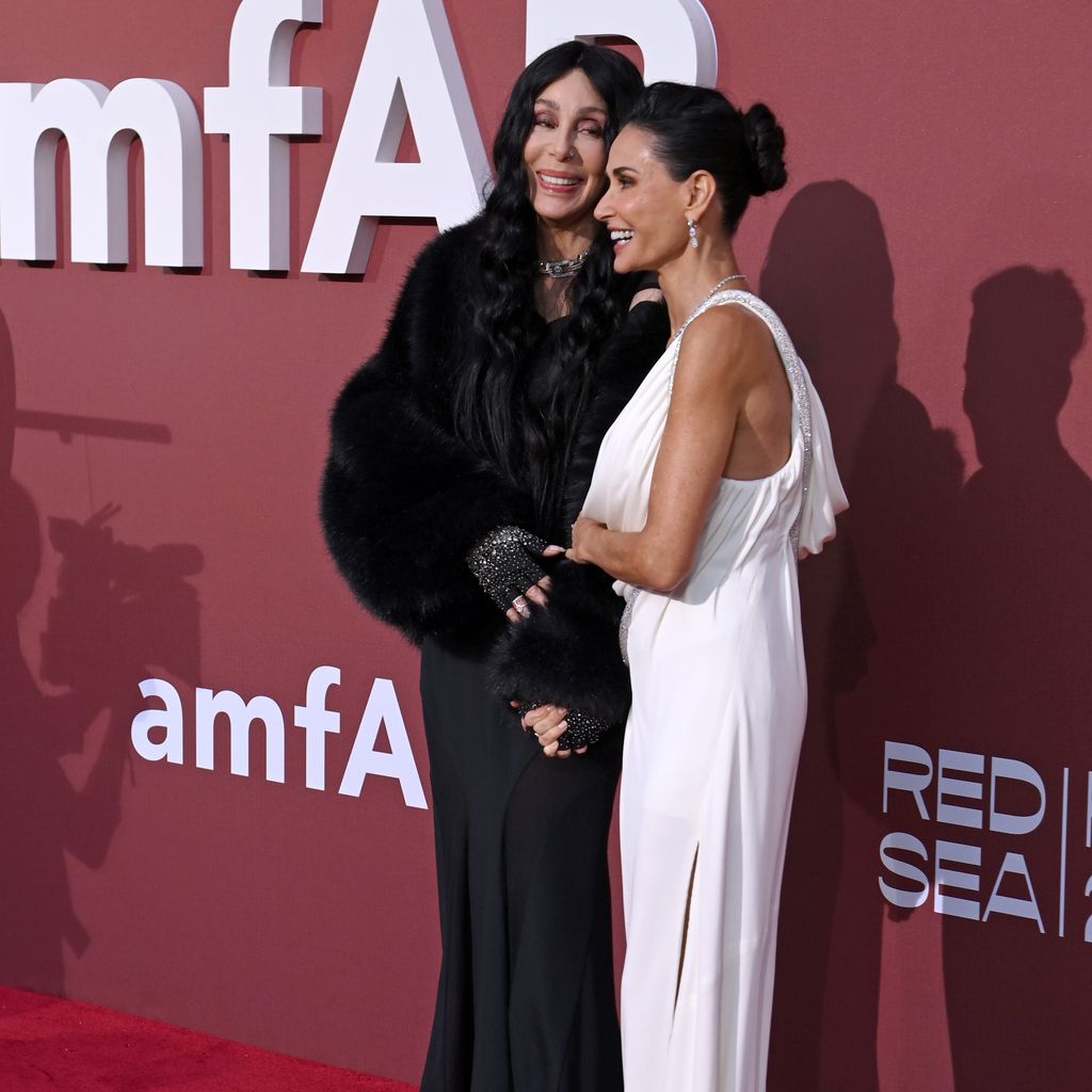 Cher und Demi Moore in Cannes, Mai 2024