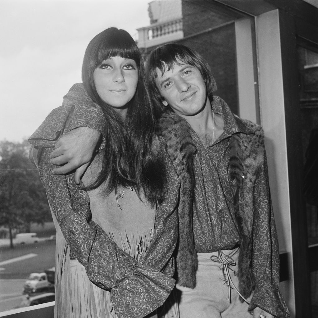 Cher und Sonny Bono 1965 in London