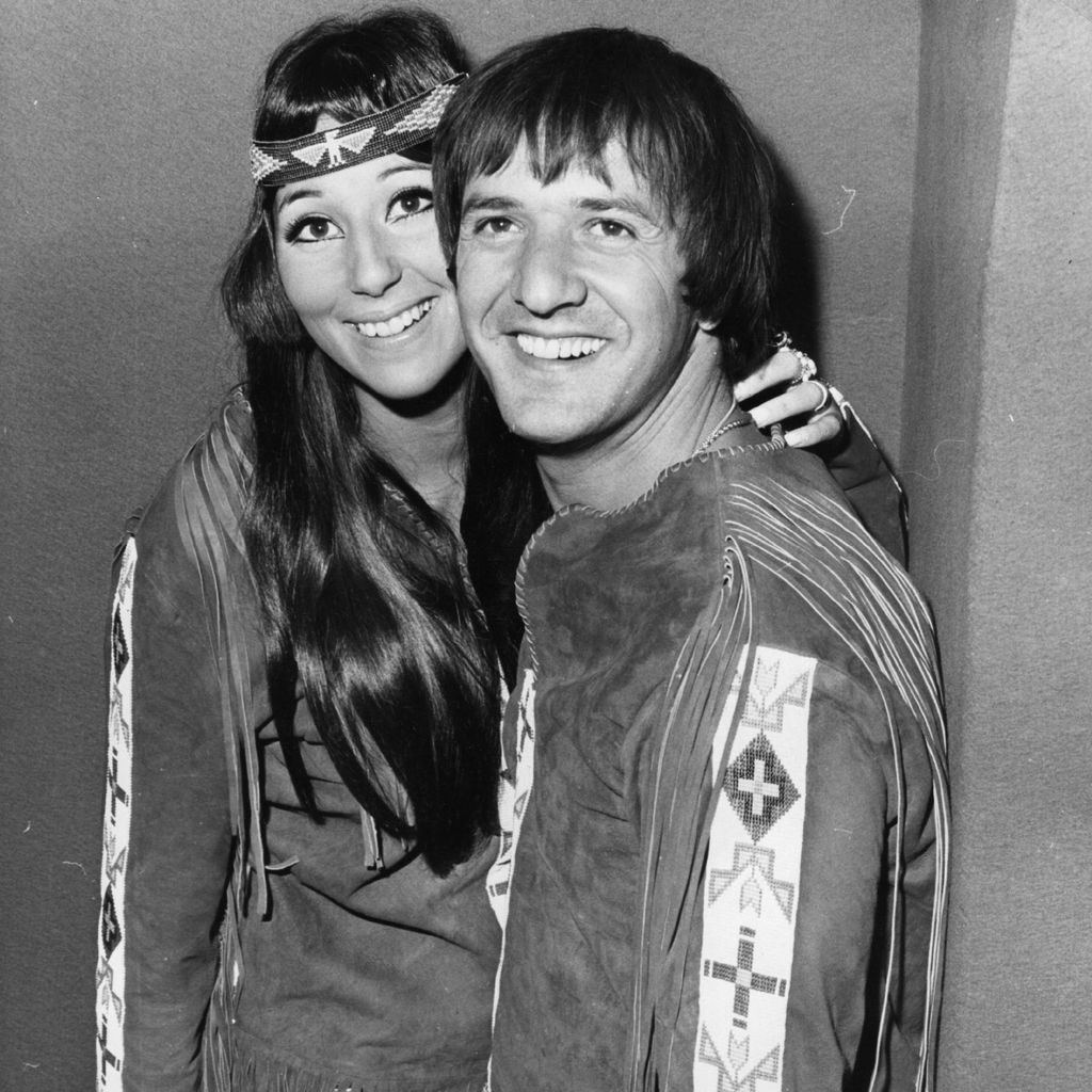Cher mit ihrem Ehemann Sonny Bono, auch bekannt als Sonny und Cher, im August 1966