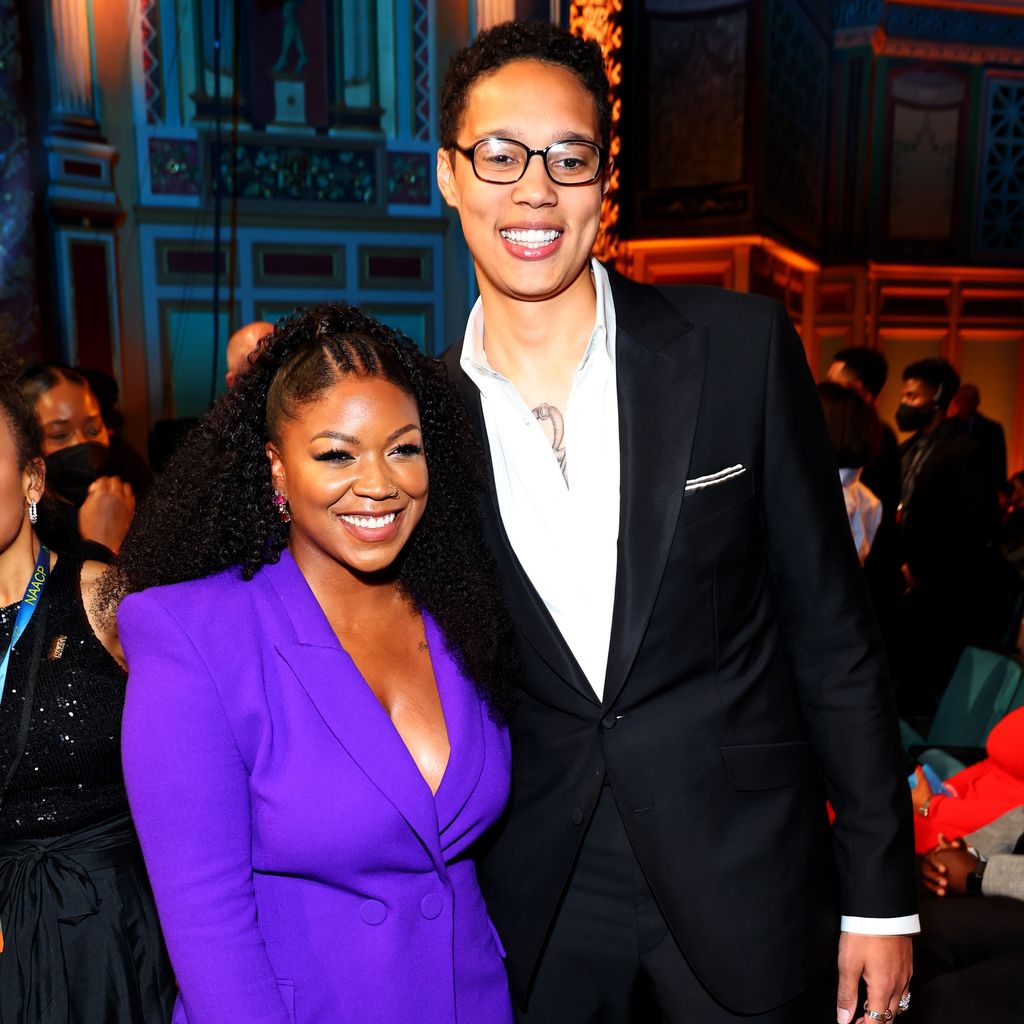 Cherelle und Brittney Griner im Februar 2023
