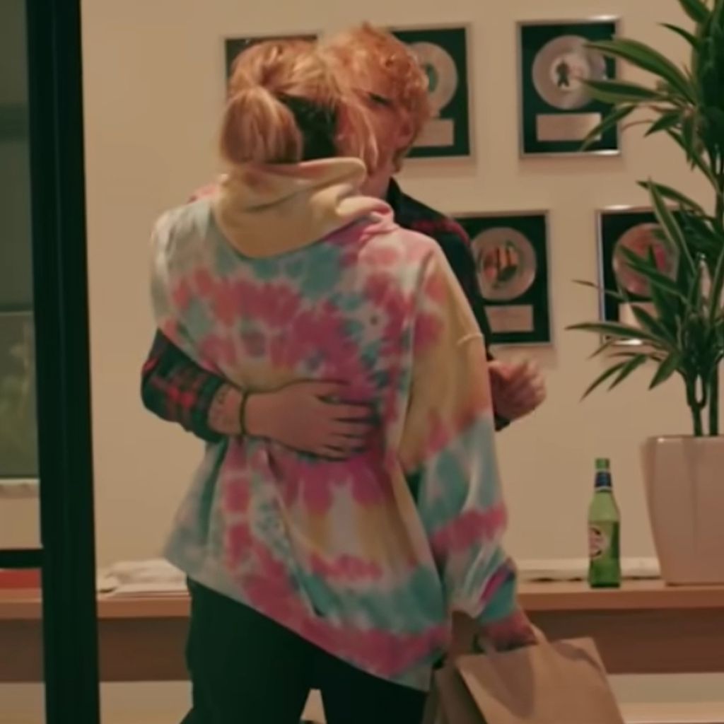 Cherry Seaborn und Ed Sheeran im Oktober 2021