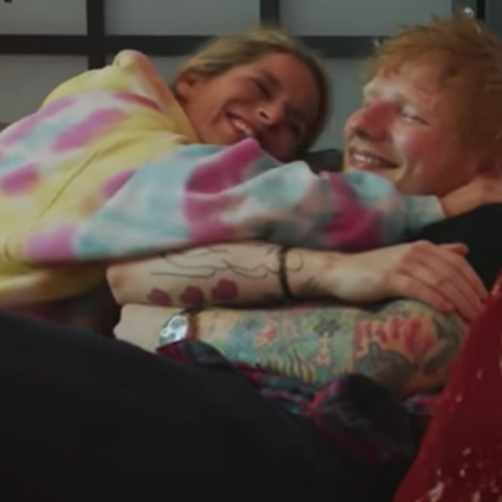 Cherry Seaborn und Ed Sheeran im Oktober 2021