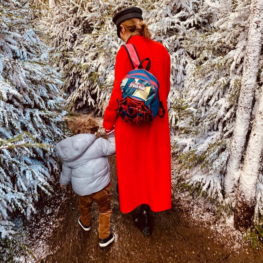 Bear und Cheryl Cole im Dezember 2019