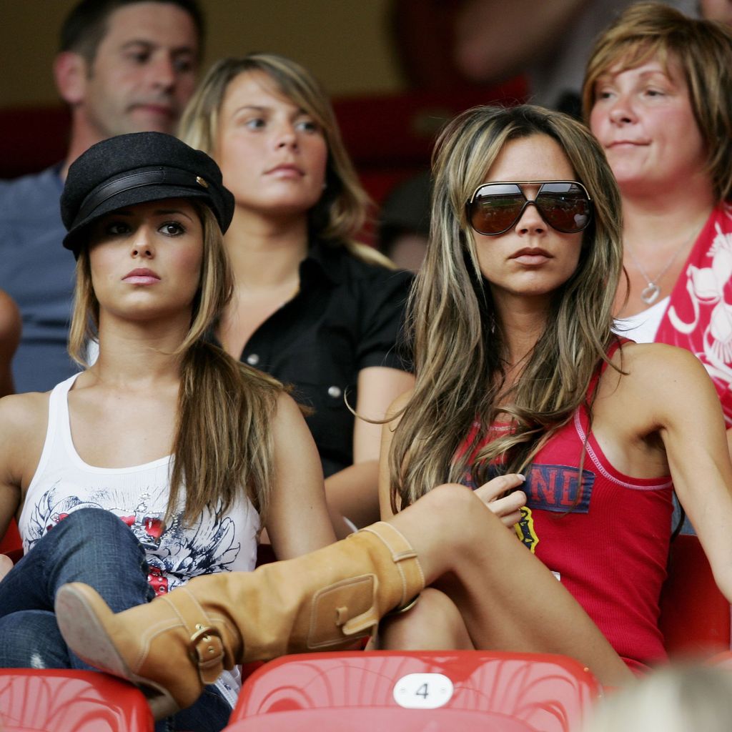 Spielerfrauen Cheryl Cole und Victoria Beckham