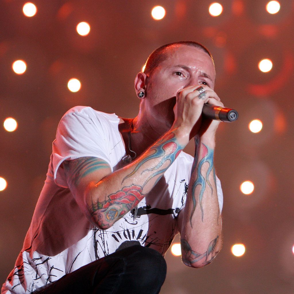 Chester Bennington bei einem "Live Earth"-Konzert in Tokio