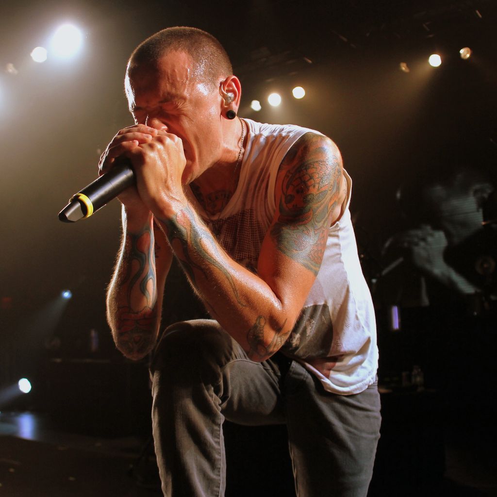 Chester Bennington im September 2010