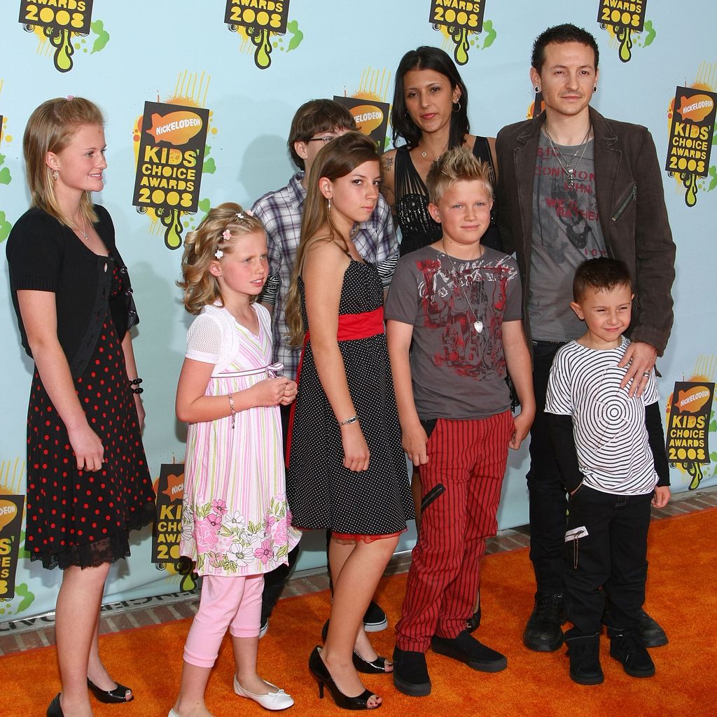 Chester Bennington, Talinda und Chesters sechs Kinder