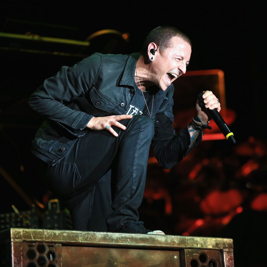 Chester Bennington im Mai 2015 in Las Vegas