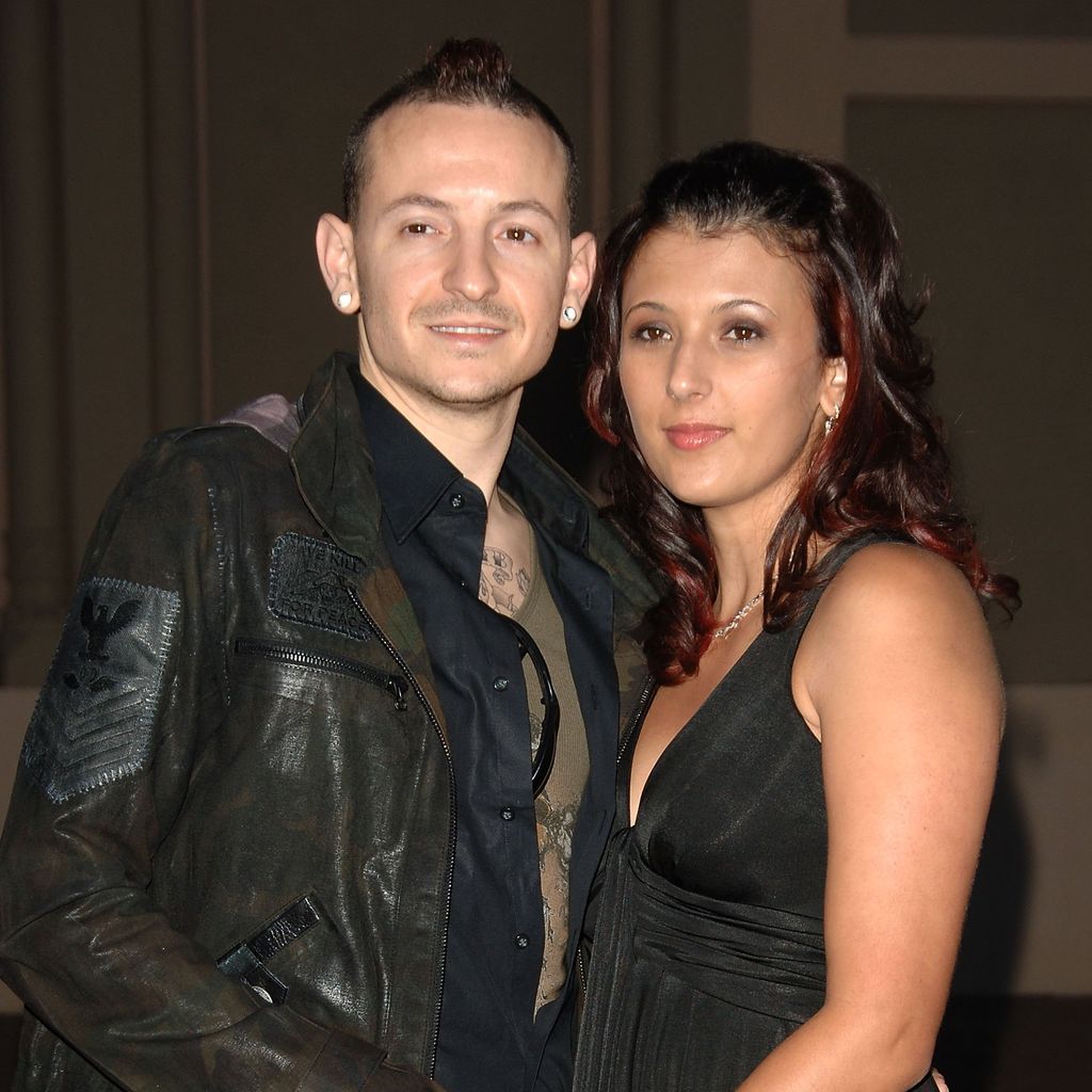Chester und Talinda Bennington, November 2006