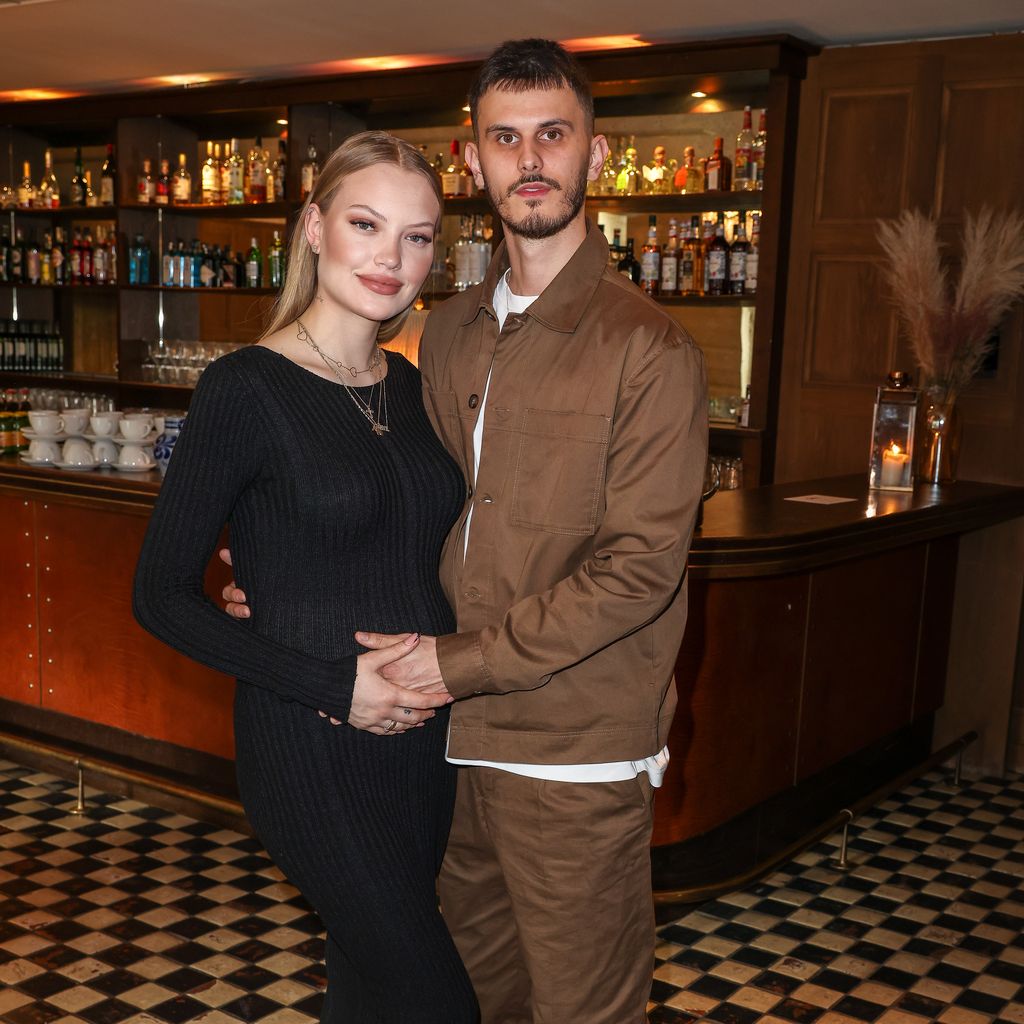 Cheyenne Ochsenknecht mit ihrem Mann Nino, Februar 2023