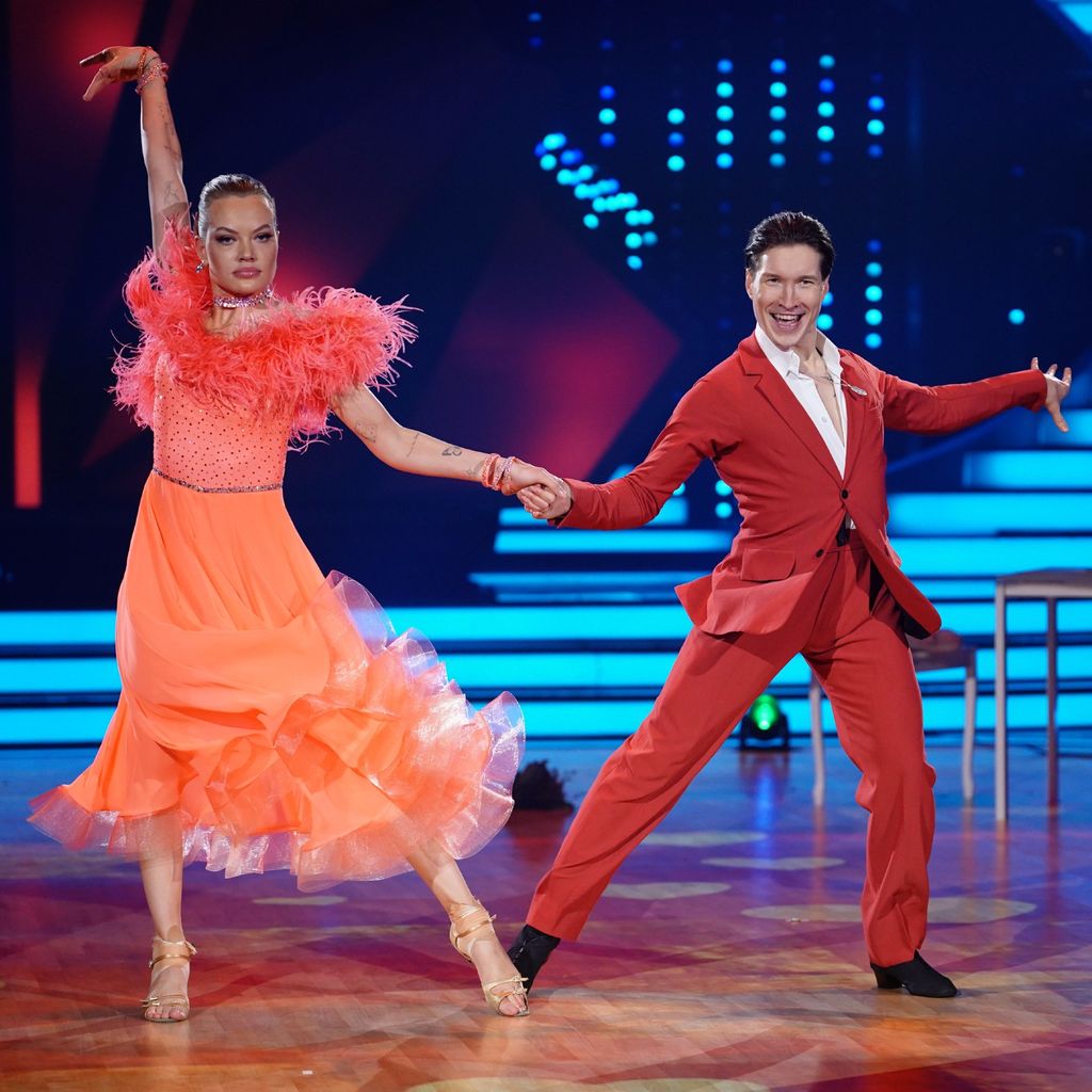 Cheyenne Ochsenknecht und Evgeny Vinokurov bei "Let's Dance" 2022