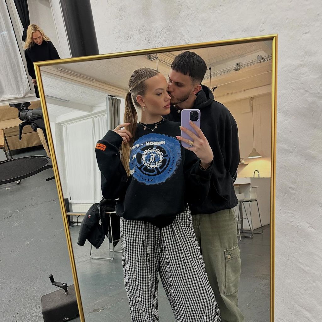 Cheyenne Ochsenknecht und Nino Sifkovits, Dezember 2024