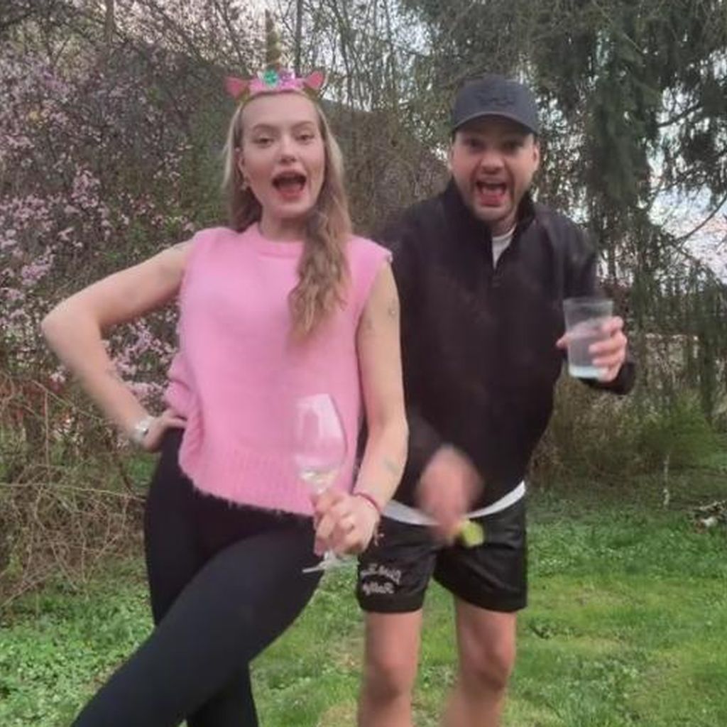 Cheyenne und Jimi Blue Ochsenknecht im April 2025