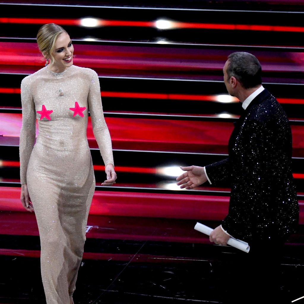 Chiara Ferragni in Sanremo 2023