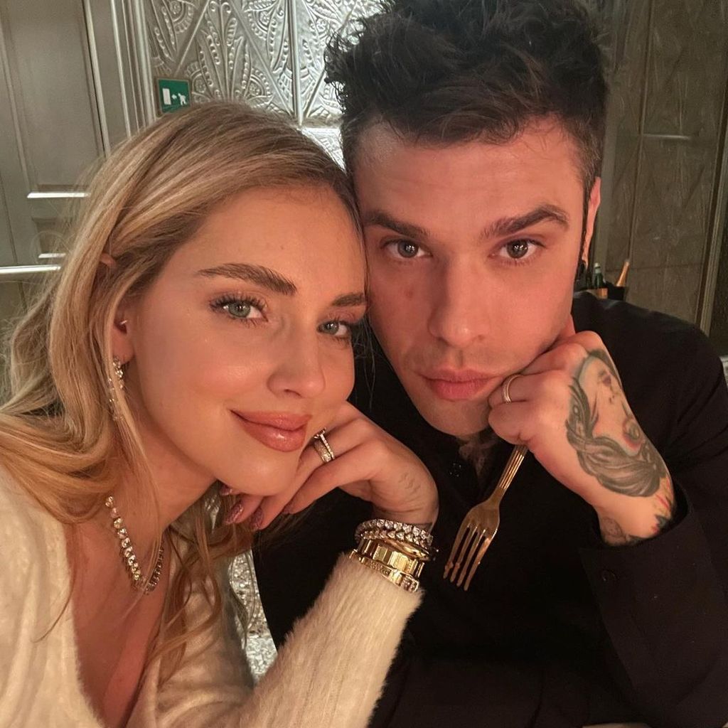 Bloggerin Chiara Ferragni mit ihrem Mann Fedez