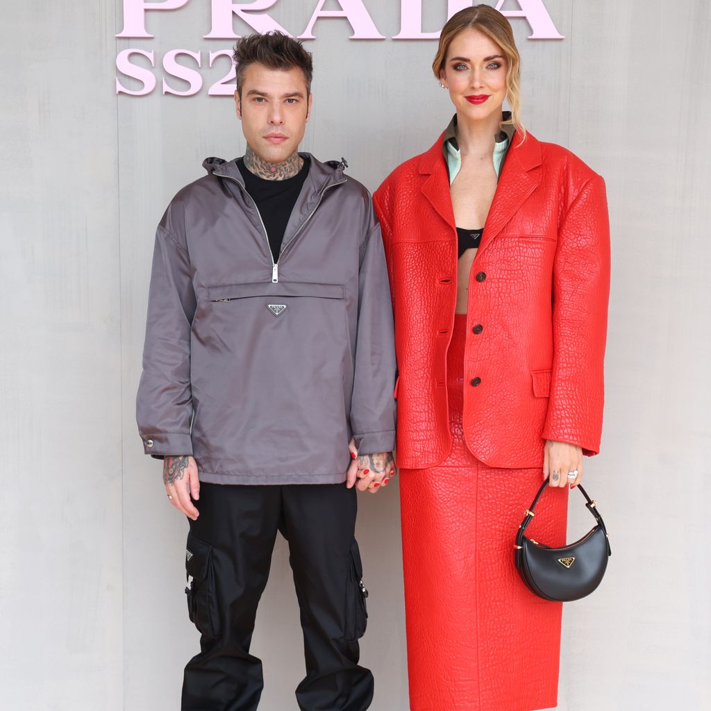 Chiara Ferragni mit ihrem Partner Fedez