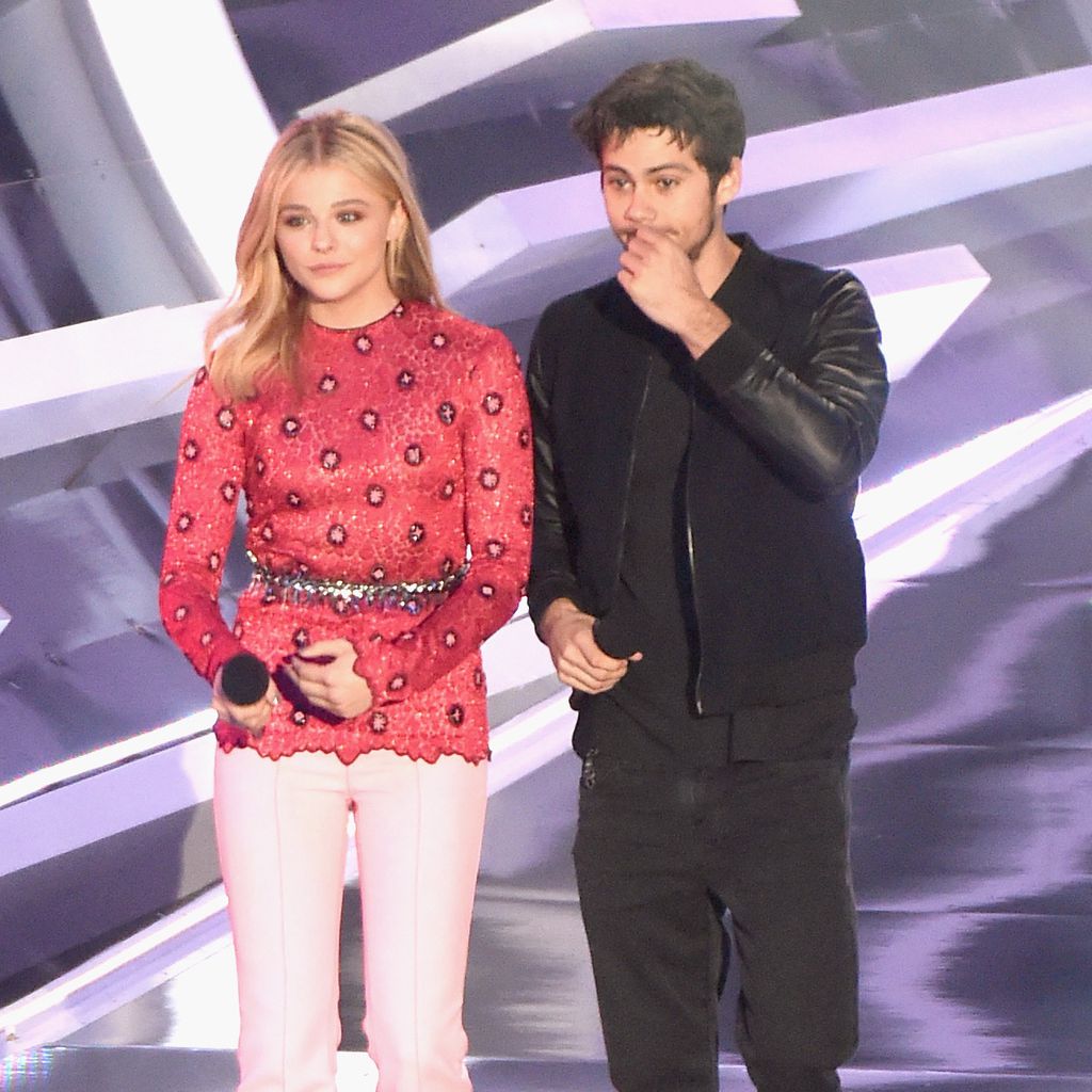 Chloë Moretz und Dylan O'Brien 2014