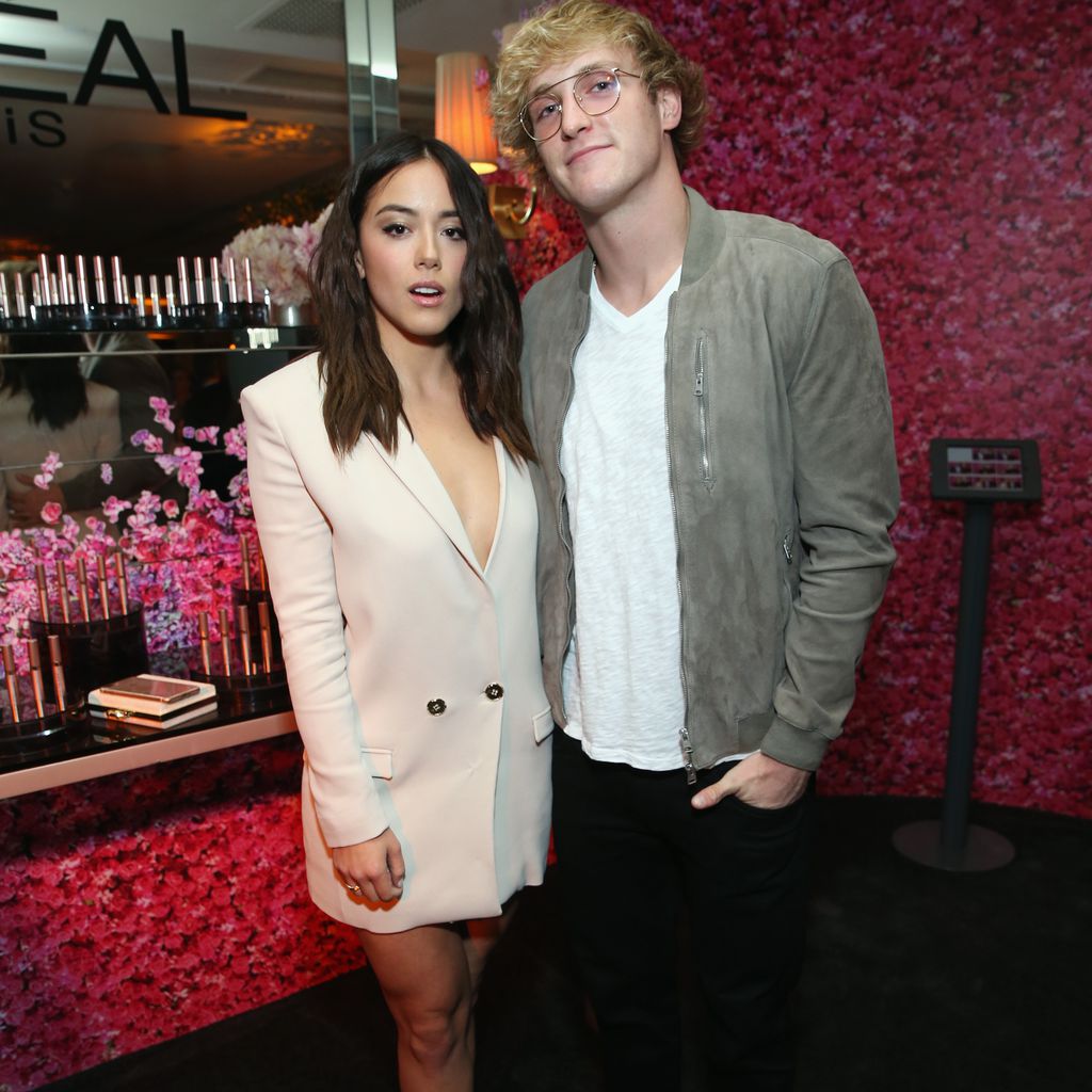 Chloe Bennet und Logan Paul im September 2017