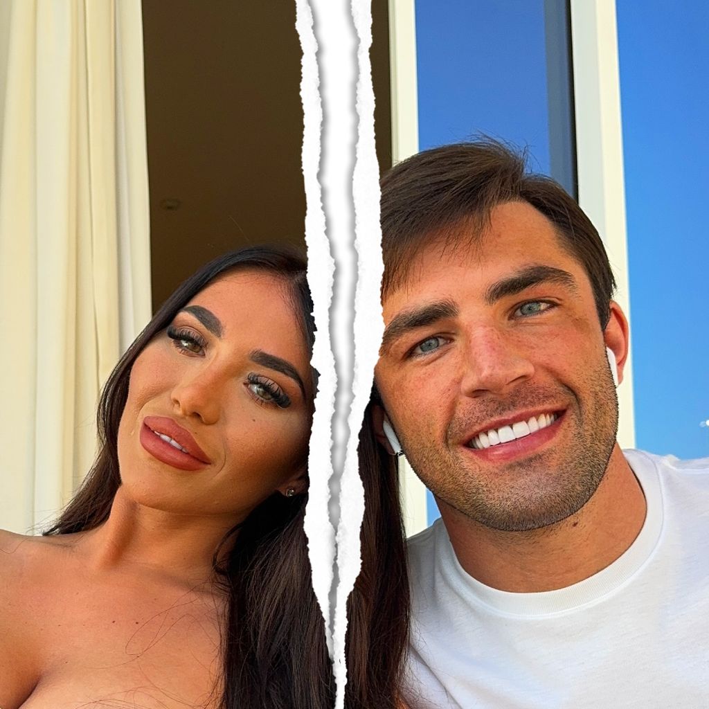 Chloe Brockett und Jack Fincham Kollage